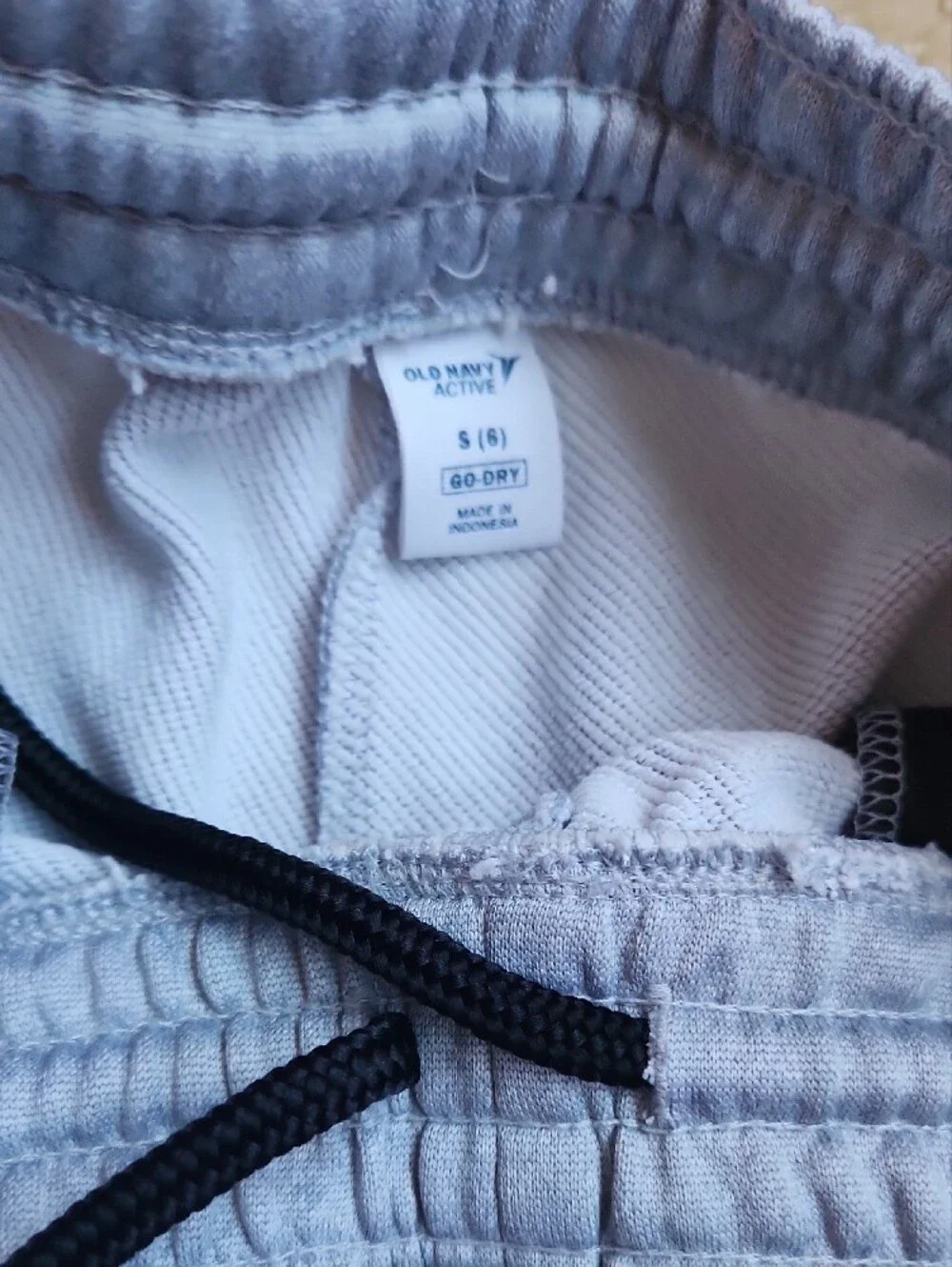 ❤️3/15$❤️Old Navy Light Gray Cargo Shorts with Drawstring